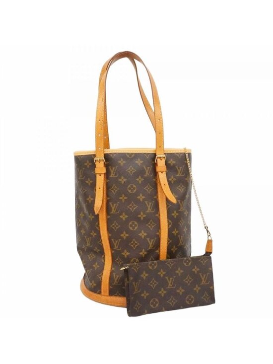 Louis Vuitton Handbags - Louis Vuitton Tote Monogram Bucket GM Brown